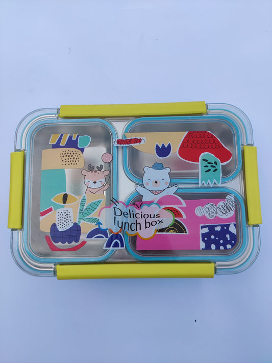Premium 3-Layer Leakproof Lunch Box